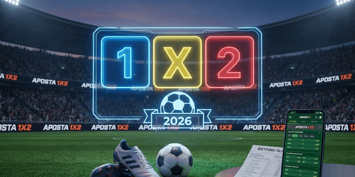 O que é Aposta 1×2? Guia completo do mercado 1×2 em 2026