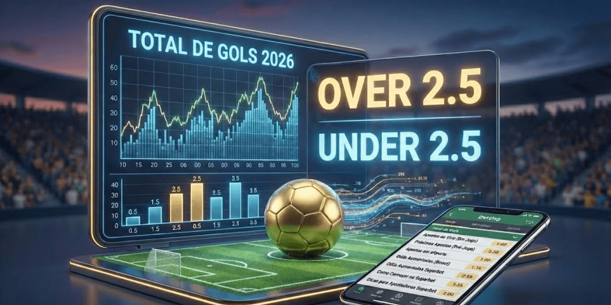 Mercado Total de Gols: guia completo e dicas para apostar em 2026