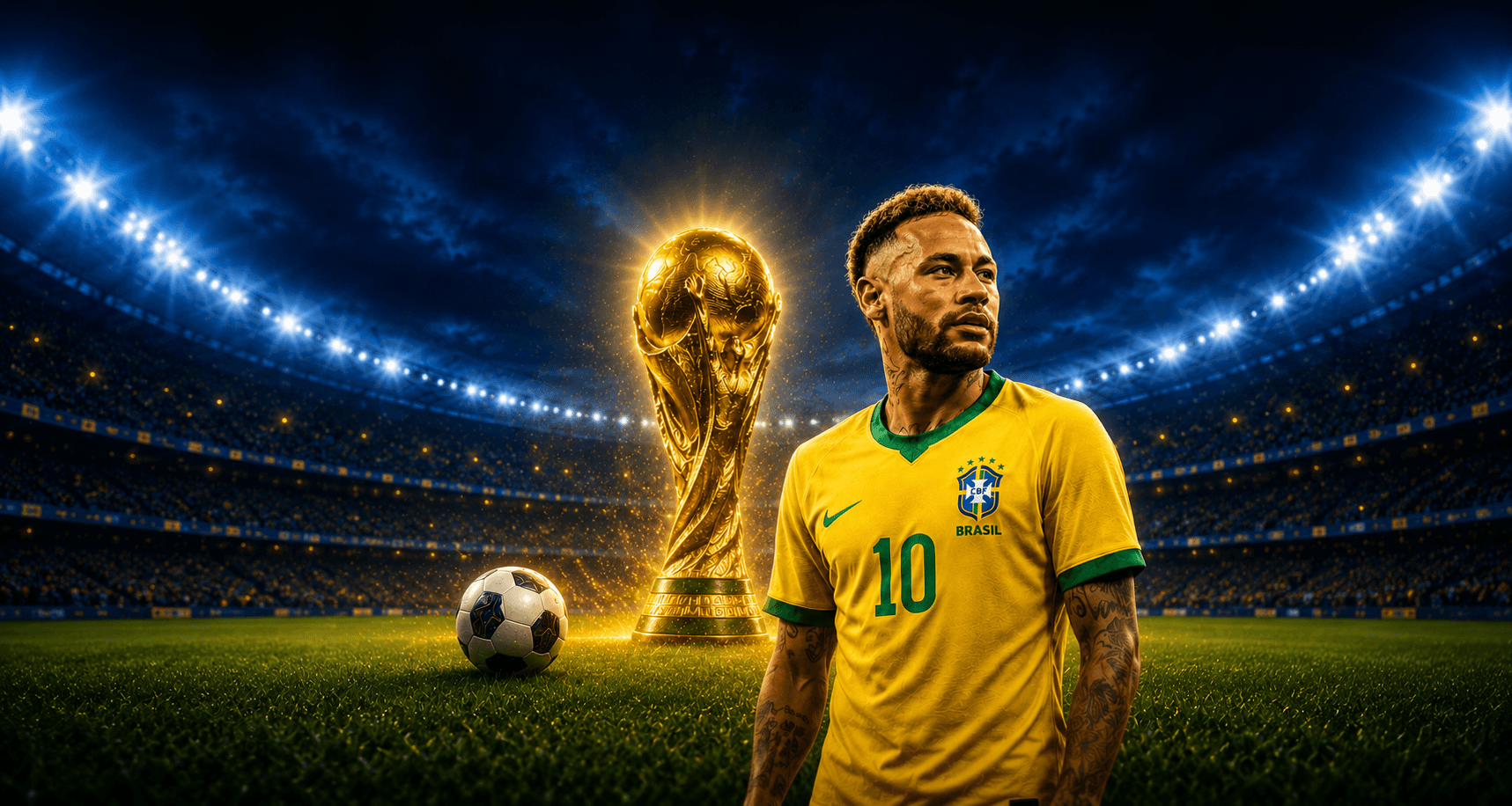 Quantos gols Neymar tem na Copa do Mundo?