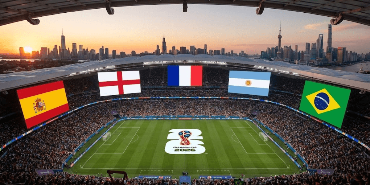 Favoritos da Copa do Mundo 2026: quem são as seleções mais fortes hoje?